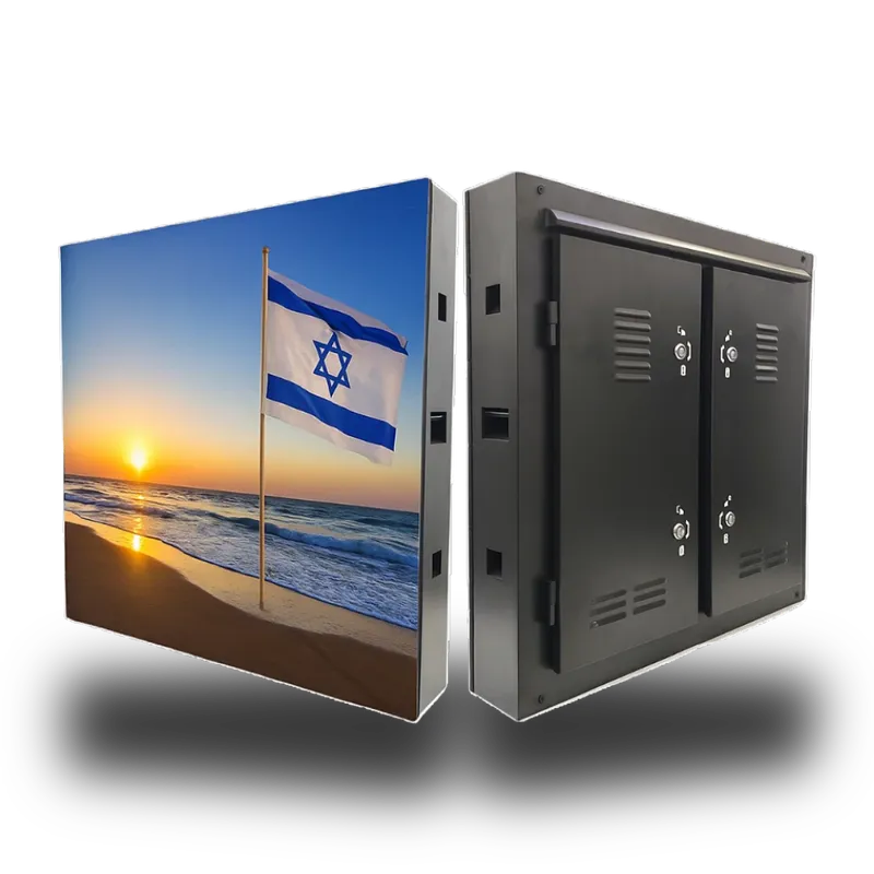 מסך לד חיצוני P3 מוגן מים התקנת קבע 96x96 ס"מ 7680Hz
