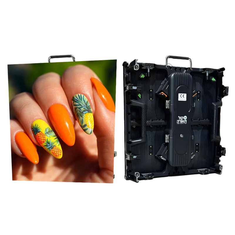 מסך LED רנטל P2.6 GOB מוגן מים 50x50 ס"מ 7680Hz