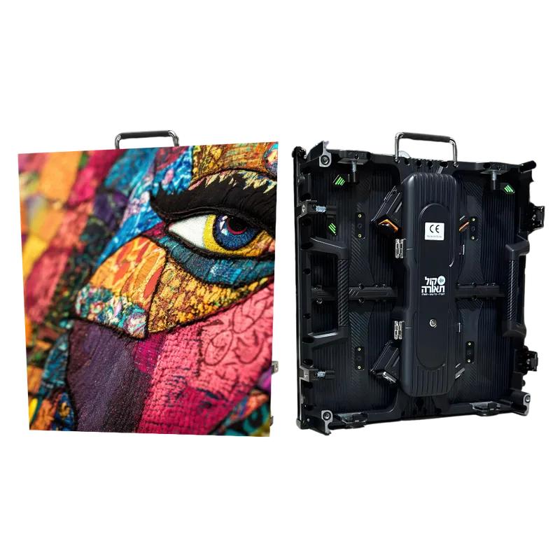 מסך LED חיצוני P2.9 מוגן מים 50x50 ס"מ 7680Hz